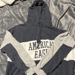 American Eagle color block sweatshirt